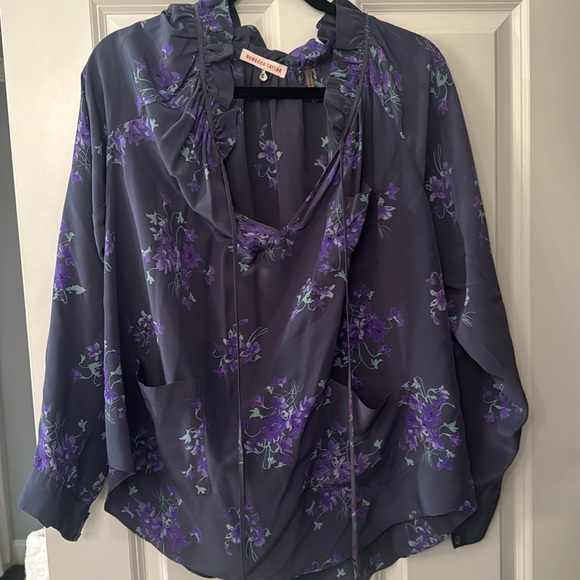 Rebecca Taylor Blouse Sz 8 - Picture 1 of 4